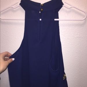 Cute floral embroidered top